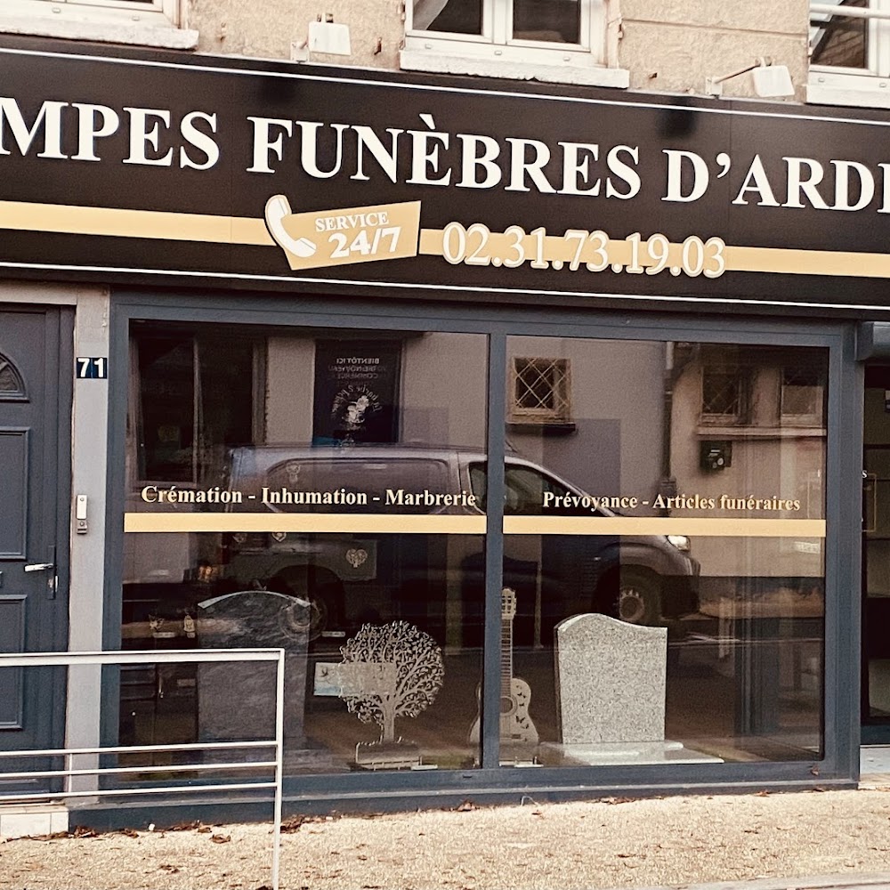 Photo de Pompes Funèbres N°1 à Caen - Pompes funèbres d’Ardenne