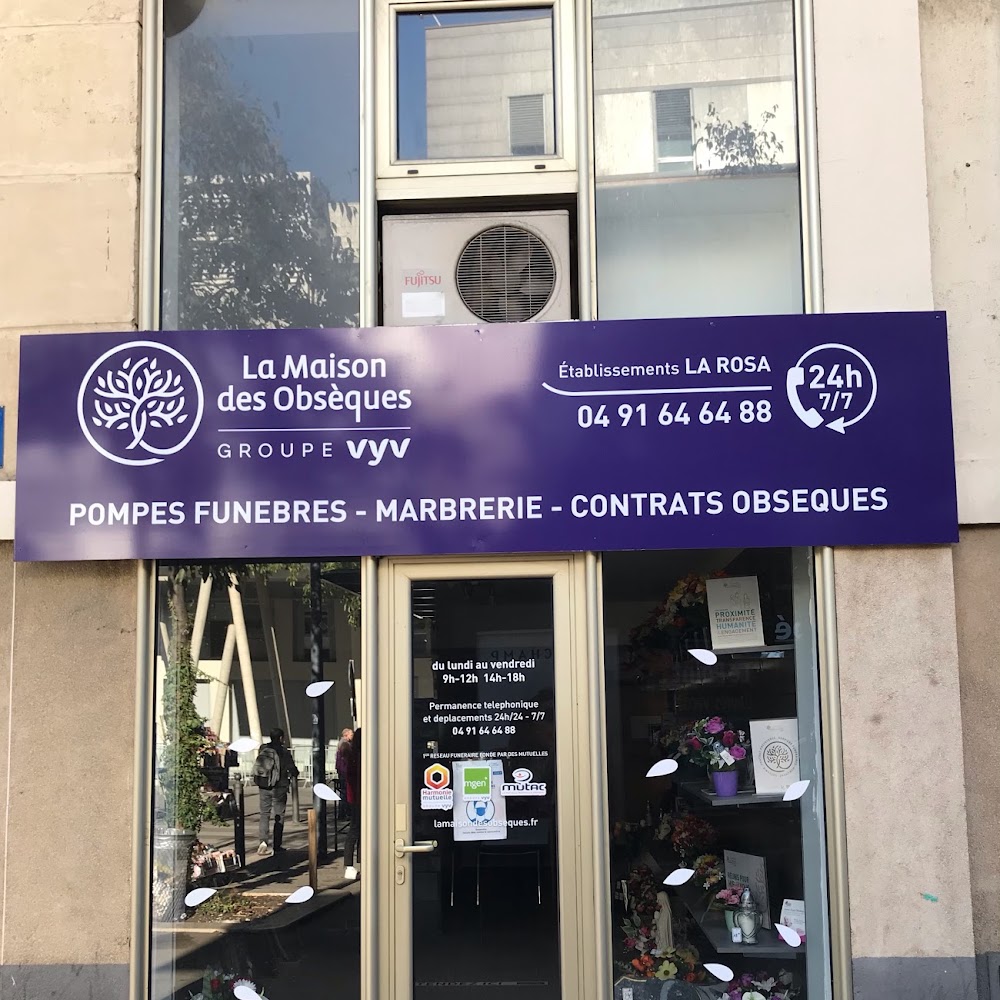 Photo de Pompes funèbres Marseille 03 - La Maison des Obsèques - Ets La Rosa